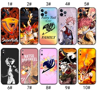เคสโทรศัพท์มือถือ แบบใส ลาย Fairy Tail สําหรับ iPhone 7 8 Plus 11 Pro Max MZD73