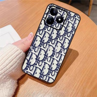 เคสโทรศัพท์มือถือ TPU ขอบนิ่ม กันกระแทก ดูดี หรูหรา สําหรับ Realme C53