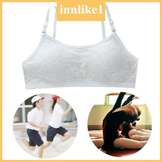 Innlike1 เสื้อชั้นใน แบบนิ่ม ไร้รอยต่อ สําหรับเด็กผู้หญิง 9-13 ปี