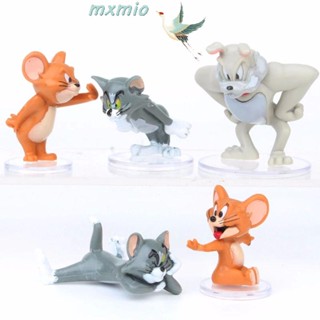 Mxmio โมเดลฟิกเกอร์ Jerry Mouse ขนาดเล็ก 5 ชิ้น ต่อชุด