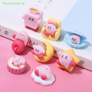 Peacellow กิ๊บติดผมเรซิ่น รูปตุ๊กตาเมฆ ดวงดาว ดวงจันทร์ DIY สําหรับทําเครื่องประดับ เครื่องเขียน 10 ชิ้น