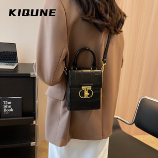 KIQUNE   กระเป๋าสะพาย ข้าง กระเป๋าผู้หญิงสะพายข้าง 2023 new  พิเศษ fashion Beautiful สบาย L91TFNJ 37Z230910