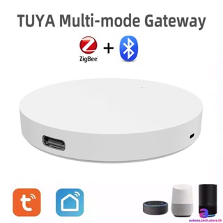 TUYA Multi-mode Gateway รองรับ Bluetooth+Zigbee Multi-protocol Communication Gateway tuya/smart life APP Remote Control AUBESSTECHSTORE