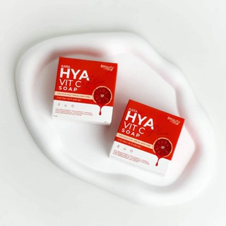 ราคาต่อก้อน สบู่คาร่า ไฮยา วิตซี พลัส โซป KARA HYA VIT C SOAP ปริมาณ 50 กรัม