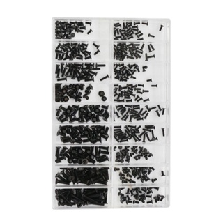 【yunhai】500Pcs 18 Types Mini screw DIY Kit Laptop Computer Assemble Repair Screw