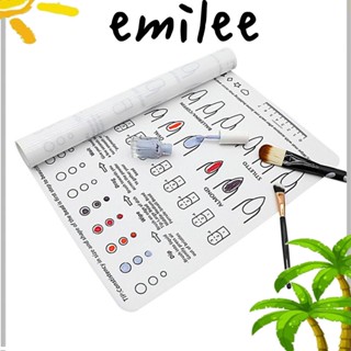 Emilee แผ่นสติกเกอร์ 3D สําหรับตกแต่งเล็บ