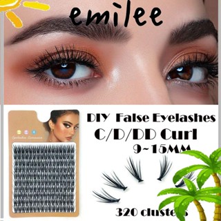 Emilee ขนตาปลอม 9~15 มม. หลายความยาว C/D/DD