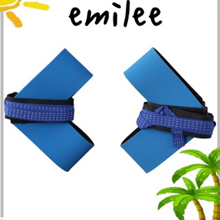 Emilee สายรัดส้นเท้า สีดํา 2 ชิ้น