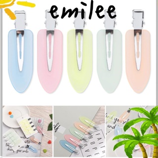 Emilee กิ๊บติดผม ไม่มีรอยย่น สีแคนดี้ ไม่มีรอยย่น สําหรับจัดแต่งทรงผม 4 ชิ้น