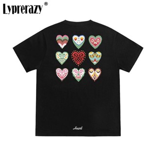 เสื้อยืดแขนสั้น ผ้าฝ้าย ปักลาย Lyprerazy สไตล์ฮิปฮอป แฟชั่นฤดูร้อน สําหรับผู้ชาย