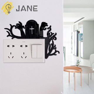 Jane สติกเกอร์กระจกอะคริลิค สําหรับติดมุมประตูบ้าน