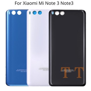 ใหม่ เคสแบตเตอรี่ด้านหลัง 3D พร้อมสติกเกอร์กาว แบบเปลี่ยน สําหรับ Xiaomi Mi Note 3 Mi Note3