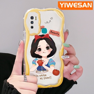 เคสโทรศัพท์มือถือ ซิลิโคนนิ่ม ใส กันกระแทก ลายการ์ตูนสโนว์ไวท์ หลากสี สําหรับ Infinix Hot 9 Pro Hot 9 Play Hot 12 Play