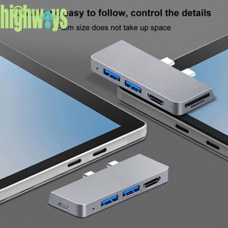 ฮับ USB 3.0 HDMI สําหรับ Microsoft Surface Pro 8 [highways.th]