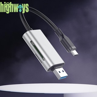 อะแดปเตอร์การ์ดหน่วยความจํา 2 In 1 2TB USB Type-C แบบพกพา สําหรับแล็ปท็อป [highways.th]