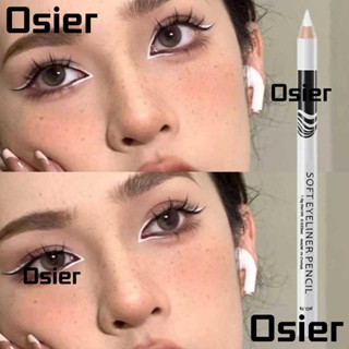 Osier1 อายไลเนอร์ สีขาว กันน้ํา ติดทนนาน แฟชั่น