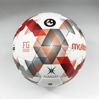 (ของแท้ 100%) ฟุตบอล Molten FG5000 Limited รุ่น F5D5000-TL1 ฟุตบอลหนัง PU ชนิดพิเศษ เบอร์5 รุ่น Official Match Ball ใ...