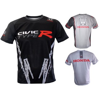 เสื้อยืด พิมพ์ลาย Honda Auto Civic Type R Jazz JDM Maglietta Camiseta ของขวัญคริสต์มาส สําหรับเล่นกีฬา เดินทาง ผจญภัย 2