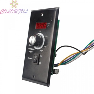 【COLORFUL】Controller Board Black For Z GRILLS Heat Switch Temperature Thermostats