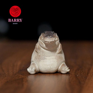 Barry โต๊ะน้ําชา ลายหนังจระเข้น่ารัก แฮนด์เมด ขนาดเล็ก สีม่วง สําหรับสัตว์เลี้ยง