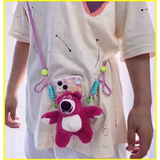 Yb3 Sanrio Kuromi Lotso สายคล้องโทรศัพท์มือถือ ลายการ์ตูนตุ๊กตาน่ารัก BY3