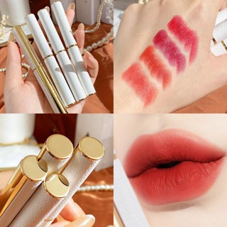 Hot Sale# Online Celebrity Diary perfect small tube foggy Velvet Lipstick Matte cheap lip gloss no fading lipstick wholesale 8jj