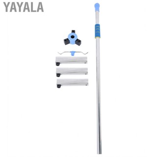 Yayala IV Pole Stand Adjustable Stainless Steel Bag With 2 Hooks For Hospital