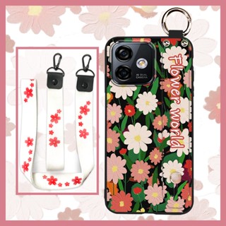 Waterproof Back Cover Phone Case For Ulefone Note16 Pro ring Shockproof Wrist Strap Wristband Lanyard Oil Painting