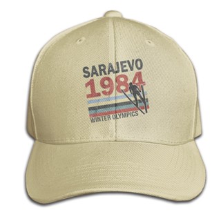 Sarajevo 84 1984 หมวกกอล์ฟ โอลิมปิกฤดูหนาว ย้อนยุค กีฬา ผู้ชายและผู้หญิง ปรับได้ หมวกกอล์ฟ หมวกล้าง