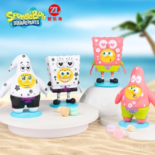 [พร้อมส่ง] ตุ๊กตา SpongeBob SquarePants Pie Daxing Surprise Muppet Series แฮนด์เมด ของเล่นเสริมการเรียนรู้ สําหรับเด็ก