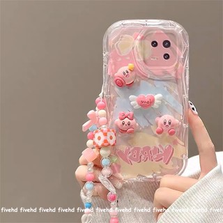 เคสโทรศัพท์มือถือนิ่ม ลายกราฟฟิตี้ Kibby 3D ขอบโค้ง หลากสี พร้อมสายคล้อง สําหรับ Redmi 12C 10C 10A 10 9T 9C 9A Redmi Note 12s 12 11 11s 10 10s 9s Pro Mi12 11Lite Poco X3