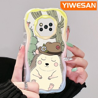 เคสโทรศัพท์มือถือ แบบใส ลายการ์ตูนกระรอกน้อยน่ารัก สีครีม สําหรับ Xiaomi Poco X3 NFC Poco X3 Pro Poco X3 GT Poco X4 NFC X4 GT M3 F4