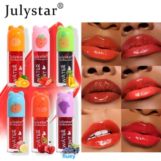 Julystar ลิปสติก ลิปกลอส เนื้อลิขวิด กันน้ํา ให้ความชุ่มชื้น ติดทนนาน