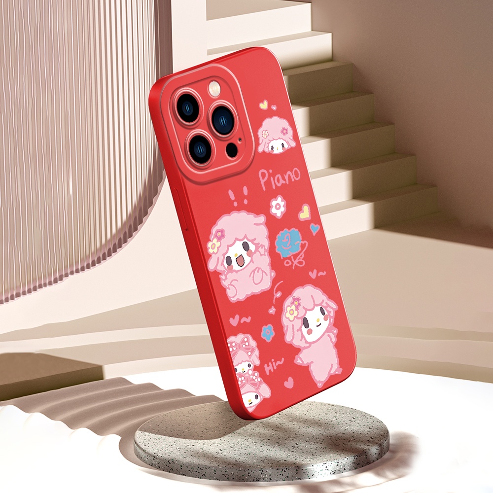 VIVO Y21 Y33S Y33T Y15S Y50 Y20 Y20S Y12S Y12A Y17 Y15 Y12 Y16 Y19 Y91C V25 V23 V23E V20 Pro 5G เคสวีโว่ Sweet Lamb เคส - รูปที่ 5