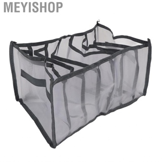 Meyishop Washable Foldable Clothes  Fine Workmanship 7 Grid Organizer for Stockings