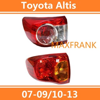 ไฟท้าย ไฟเบรก สําหรับ TOYOTA Corolla/Altis 07-09/10-13  TAILLIGHT TAIL LIGHT TAIL LAMP BRAKE LIGHT BACK LIGHT  ไฟหน้า​ /เลนส์ไฟหน้า/ไฟหน้าสําหรับ/ไฟท้าย