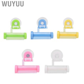 Wuyuu Toothpaste Dispenser Multi Color Strong Sturdy Tube Squeezer No