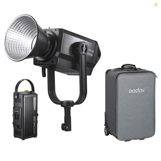 Banana_pie Godox M600Bi ไฟเติมแสงวิดีโอ LED 750W 2800K-6500K หรี่แสงได้ 21 FX CRI96+ TLCI97+ เมาท์โบเวน รองรับแอปมือถือ 2.4G สายไฟ