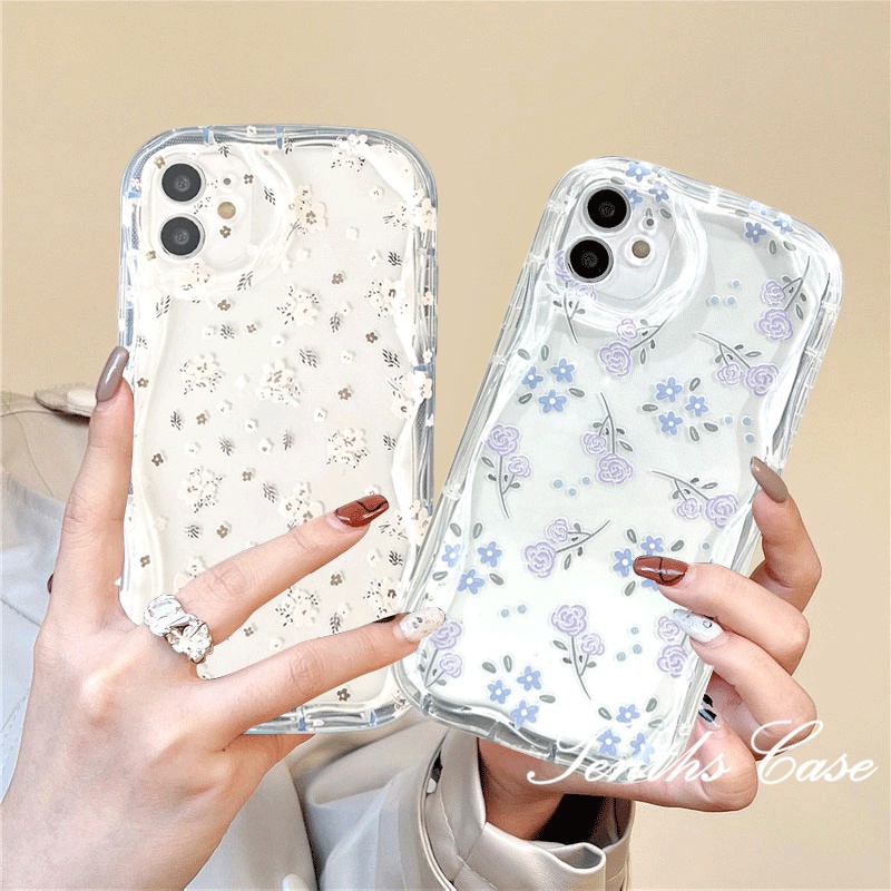 เคสโทรศัพท์มือถือนิ่ม ขอบโค้ง ลายดอกไม้ 3D สําหรับ Samsung A15 A25 S24 UltraA05s A14 A34 A54 A03 A03s A04e A04s A23 A13 A33 A53 A12 A22 A52s A32 A51 A50 A50s A30S
