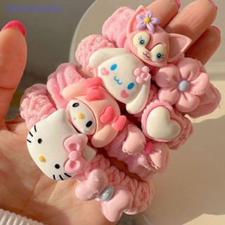 SANRIO [Beautyoufeel] ที่คาดผม ลายการ์ตูน Hello Kitty Kawaii My Melody Cinnamoroll สําหรับเด็ก