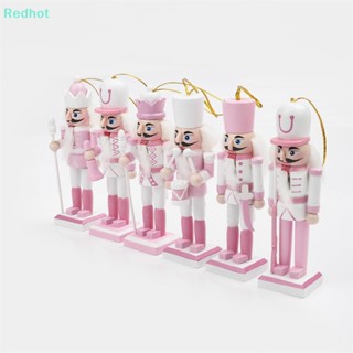 &lt;Redhot&gt; ตุ๊กตาการ์ตูนทหารวอลนัท แครกเกอร์ ขนาดเล็ก สําหรับตกแต่งโต๊ะ ลดราคา