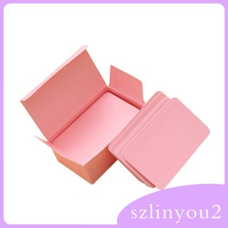 [szlinyou2] การ์ดอวยพรเปล่า สีชมพู DIY 90 แผ่น