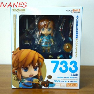 Ivanes ฟิกเกอร์ Pvc อนิเมะ Legend of Zelda Breath of The Wild Ver Figurine of Zelda ขนาด 10 ซม. สําหรับเด็ก