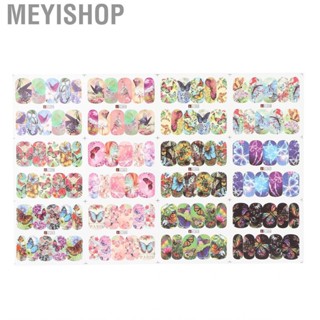 Meyishop Nail Art  Exquisite Pattern Water Transfer DIY Colorful LJ4