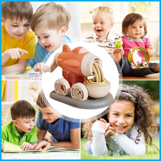 Playdough เครื่องทําพาสต้า เครื่องทําไอศกรีม ชุดแป้งโดว์ ของเล่นทําอาหาร อุปกรณ์แป้งโดว์ สําหรับเด็กผู้ชาย และเด็กผู้หญิง วันเกิด hjuth