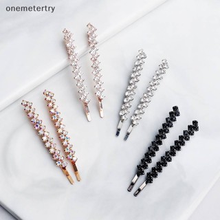 Onem กิ๊บติดผม ประดับกลิตเตอร์ พลอยเทียม เครื่องประดับ สําหรับผู้หญิง