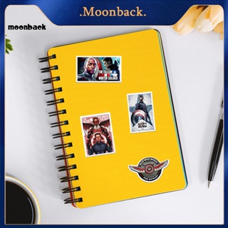 &lt;moonback&gt; สติกเกอร์ ลายกราฟฟิตี้ The Falcon And The Winter Soldier ลอกออกได้ สําหรับติดตกแต่งโทรศัพท์มือถือ แล็ปท็อป รถยนต์ รถจักรยานยนต์ 50 ชิ้น