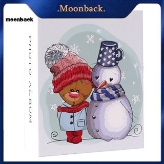 &lt;moonback&gt; สมุดภาพครอบครัว ขนาด 6 นิ้ว สําหรับถ่ายรูป ของที่ระลึก