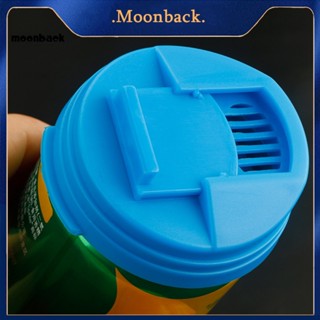 &lt;moonback&gt; ฝาครอบกระป๋องเบียร์ น้ําหนักเบา สีพื้น สําหรับหอพัก โซดา เบียร์