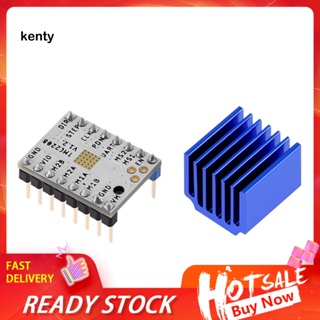 Kt* โมดูลสเต็ปมอเตอร์ไดรเวอร์ ไร้เซนเซอร์ ไร้เสียง พร้อมฮีทซิงค์ Tmc2209 V2.0 อุปกรณ์เสริม สําหรับเครื่องพิมพ์ 3d